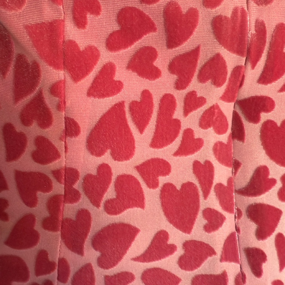 Betsey Johnson Pink Heart Mini Dress - Picture 3 of 8